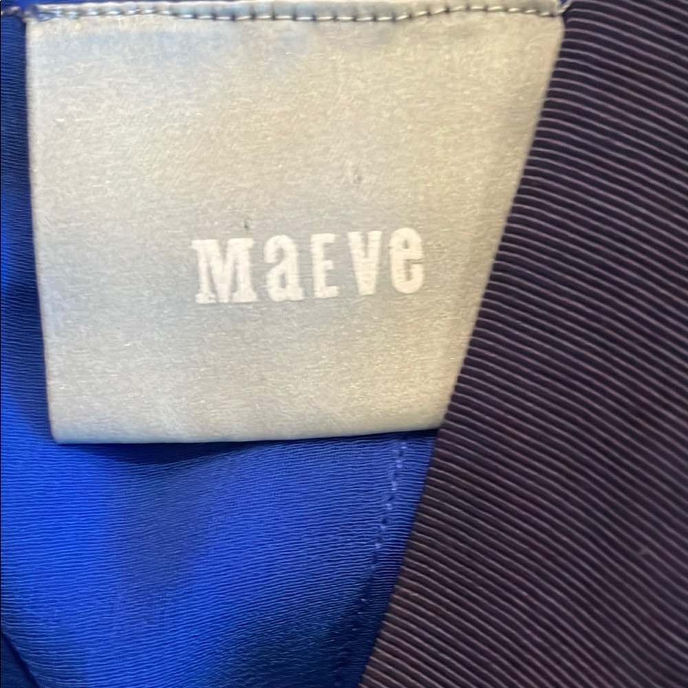 Maeve Blue V-Neck Sleeveless Sundress - Picture 6 of 6